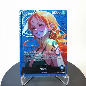 NAMI Custom Leader OP03 – Karte One Piece Custom - HYPER-Gloss Full Holo Foil