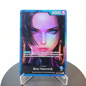 Boa Hancock OP07 Custom Guide - Karte One Piece - HYPER-Gloss Vollholo Folie