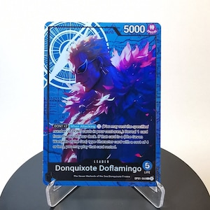 Doflamingo Custom Guide OP01 - Karte One Piece Custom - HYPER-Gloss Voll Holo Folie