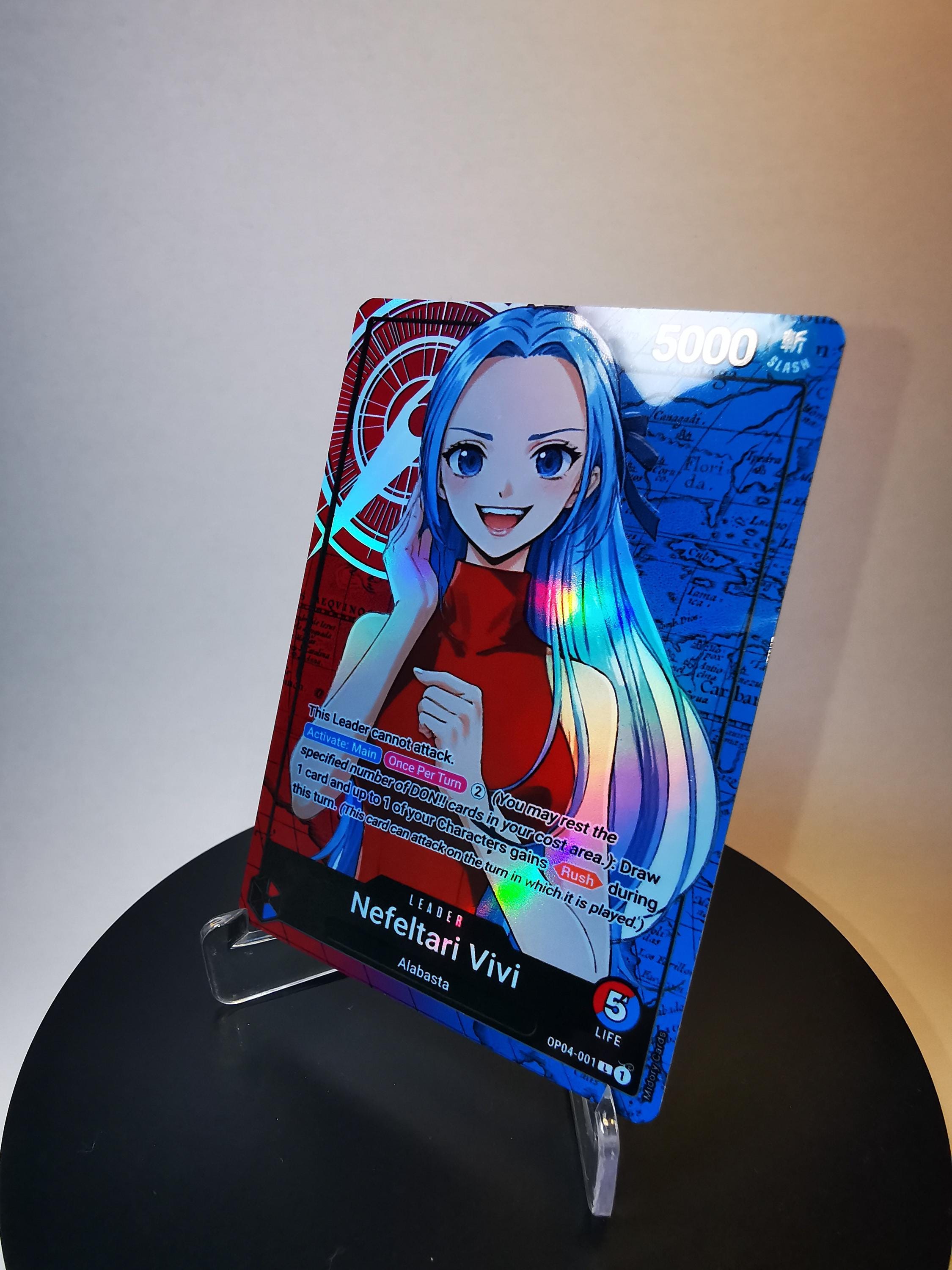 Vivi Custom Leader OP04 – Karte One Piece Custom - Hyper-gloss