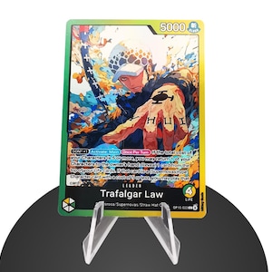 LawLeader OP10 Custom - Karte One Piece - HYPER-Gloss Vollholo Folie
