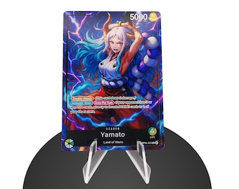 Yamato Custom Leader OP06 – Karte One Piece Custom - HYPER-Gloss Full Holo Foil