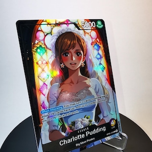 Charlotte Pudding Custom Leader OP08 – Karte One Piece Custom - Hyper ...