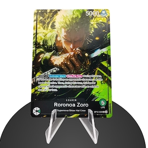 Zoro Leader OP12 Custom – Karte One Piece - HYPER-Gloss Full Holo Foil