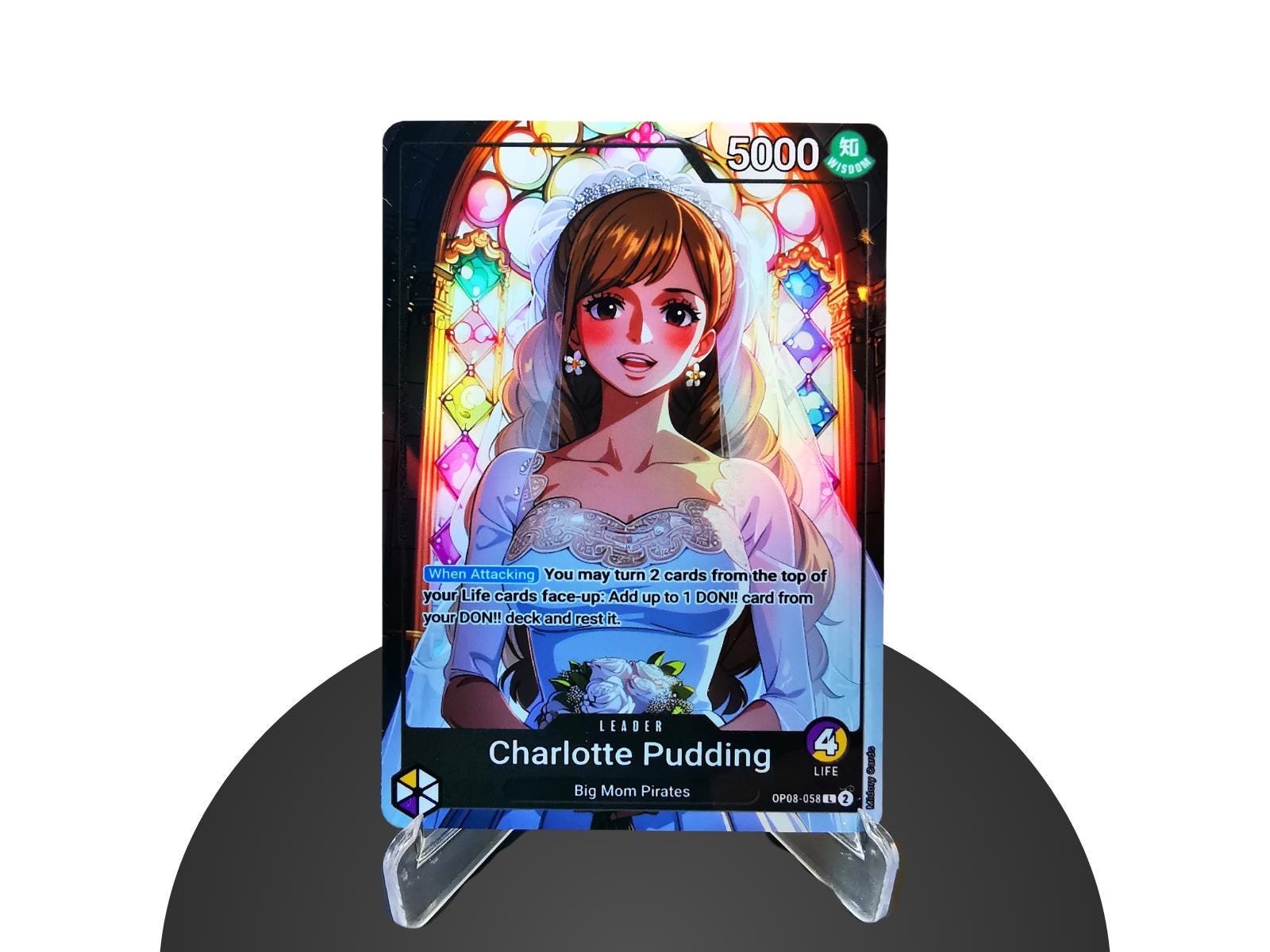One Piece Tcg Custom Holo Leader Cards - Etsy