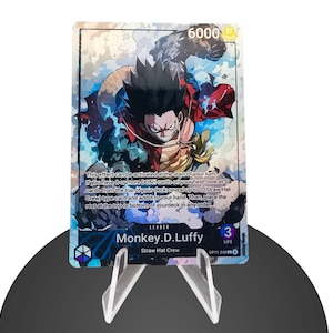 Luffy Leader OP11 Custom - Karte One Piece - Film holographique ultra-brillant