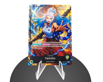 Yamato Custom Leader OP06 – Karte One Piece Custom - HYPER-Gloss Full Holo Foil