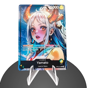 Yamato Custom Leather OP06 - Karte One Piece Custom - HYPER-Gloss Vollholo Folie