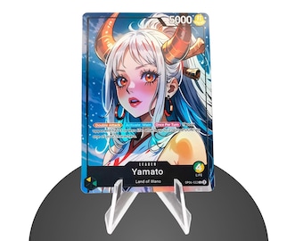 Yamato Custom Leader OP06 – Karte One Piece Custom - HYPER-Gloss Full Holo Foil