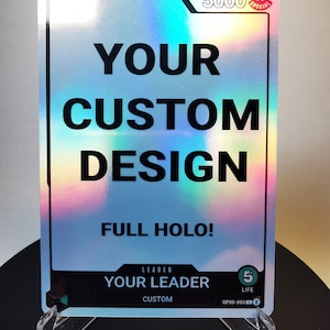 Karte One Piece - HYPER-Gloss Full Holo Foil - Schick voegt een motief toe aan de kaart