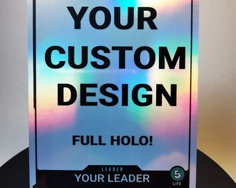 Carta Leader personalizzata di One Piece: lamina olografica HYPER-Gloss