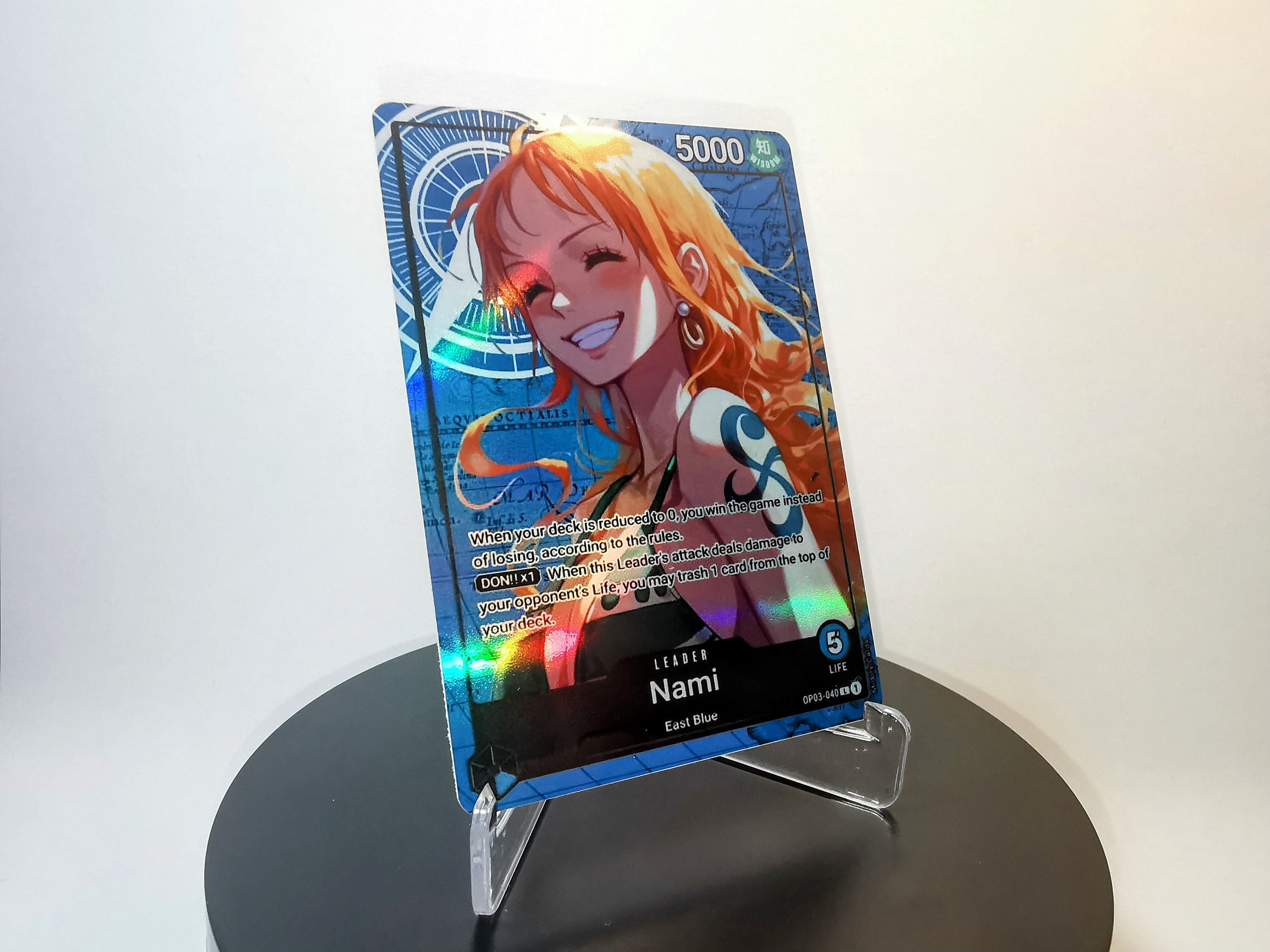 NAMI Custom Leader OP03 – Karte One Piece Custom - Hyper-gloss