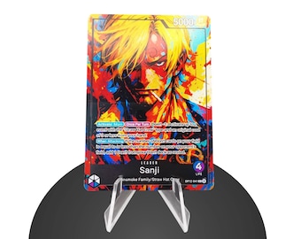One Piece Proxy Card Holo - Sanji OP09-065 Character - Etsy