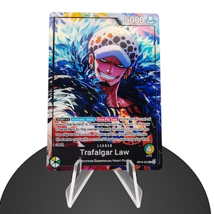 LawLeader OP10 Custom - Karte One Piece - HYPER-Gloss Vollholo Folie