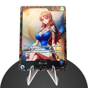 NAMI Custom Header OP03 - Karte One Piece Custom - HYPER-Gloss Vollholo Folie
