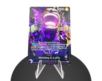 ワンピース プロキシカード ホロ - モンキー・D・ルフィ OP05-119