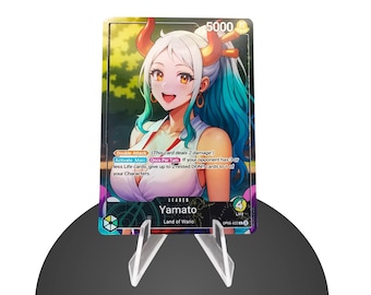 Yamato Custom Leader OP06 – Karte One Piece Custom - HYPER-Gloss Full Holo Foil