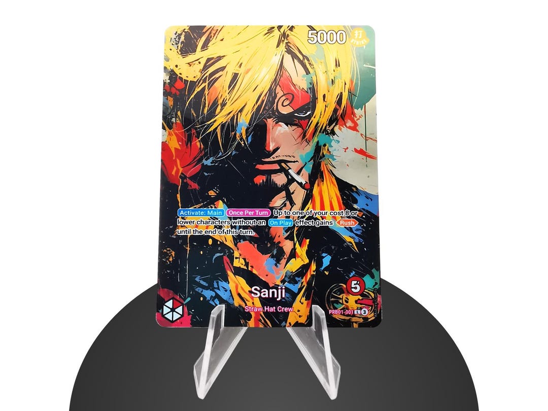 Sanji Custom Leader PRB01 Colour Smash Edition –karte One