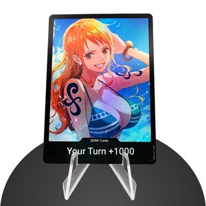10er Nami DON Set –Karte One Piece- HYPER-Gloss Voll Holo Foil