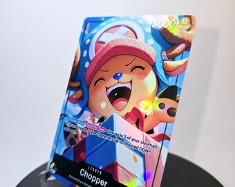 Chopper Custom Leader OP08 – Karte One Piece Custom - Hyper-gloss