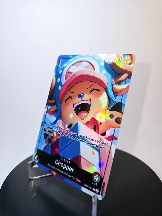 Chopper Custom Leader OP08 – Karte One Piece Custom - Hyper-gloss