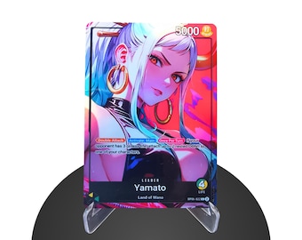 Yamato Custom Leader OP06 – Karte One Piece Custom – HYPER-Gloss Full Holo Foil