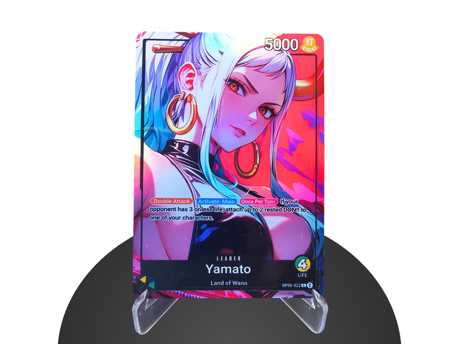 Yamato Custom Leader OP06 – Karte One Piece Custom - Hyper-gloss