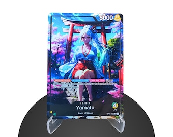 Yamato Custom Leader OP06 – Karte One Piece Custom - HYPER-Gloss Full Holo Foil
