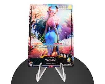 Yamato Custom Leader OP06 – Karte One Piece Custom – HYPER-Gloss Full Holo Foil