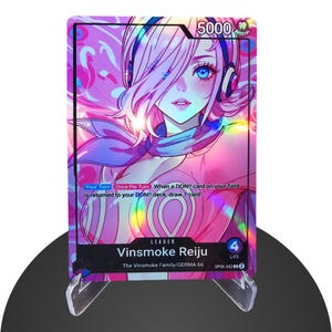 Reiju Custom Guide OP06 - Karte One Piece Custom - HYPER-Gloss Vollholo Folie