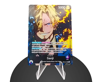One Piece Proxy Card Holo - Sanji Leader OP12-041 Alt Art - Etsy