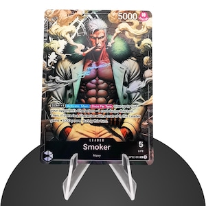 Räuchermeister OP02 Custom - Karte One Piece - HYPER-Gloss Vollholo Folie