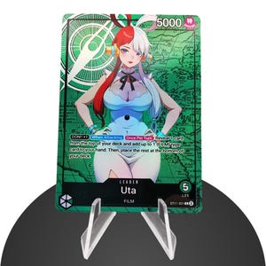 UtaLeader ST11 Custom Karte One Piece - HYPER-Gloss Vollholo Folie