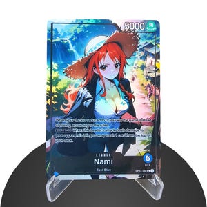 NAMI Custom Header OP03 - Karte One Piece Custom - HYPER-Gloss Vollholo Folie