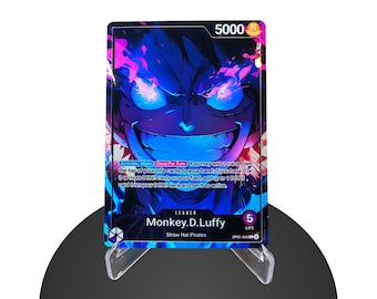 OP05 Purple Luffy Custom Leader One Piece TCG - Etsy OP05 Purple Luffy Custom Leader One Piece TCG - Etsy
