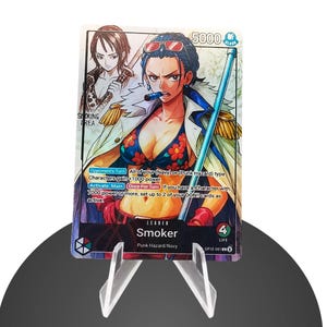 SmokerLeader OP10 Custom - Karte One Piece - HYPER-Gloss Vollholo Folie