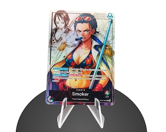 Smoker Leader OP02 Custom Karte One Piece - Hyper-gloss Full Holo Foil - Etsy Smoker Leader OP02 Custom Karte One Piece - Hyper-gloss Full Holo Foil - Etsy