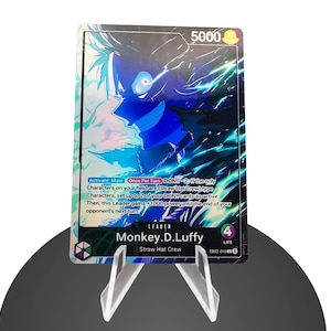 Luffy Leader EB02 Custom – Karte One Piece - HYPER-Gloss Full Holo Foil