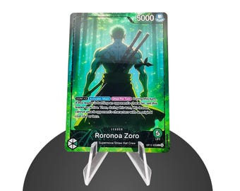 OP12 Zoro V2 Custom Leader One Piece TCG - Etsy