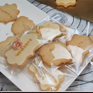 Personalized cookies, first name, birthday, celebrating