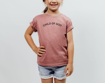 Child of God Kid Shirt, Faith Apparel, Scripture T-Shirt, Gift for Kids, Kids Birthday Gift