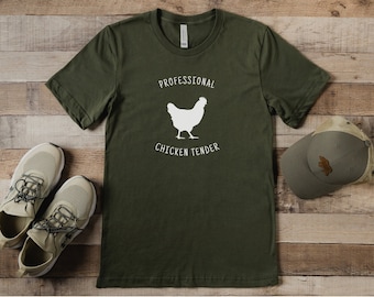 Chicken Tender Shirt, Chicken Humor, Gift for Her, Gift for Him, Chicken Farmer Shirt