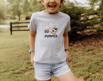 Kid SO PUMPED T-Shirt, Pump Awareness Shirt, Diabetes Awareness, Type 1 Diabetic, Gift for Kids, Gift for Diabetic