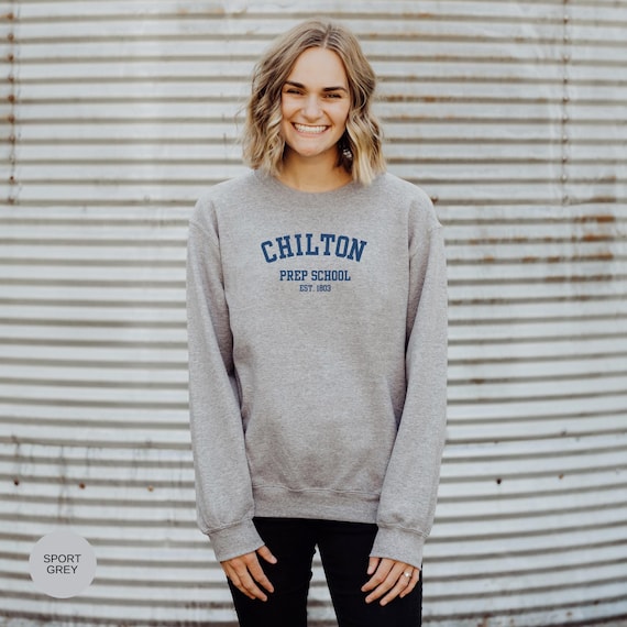 Chilton Prep School Crewneck, Stars Hollow Shirt, Connecticut School Shirt, TV Show Apparel