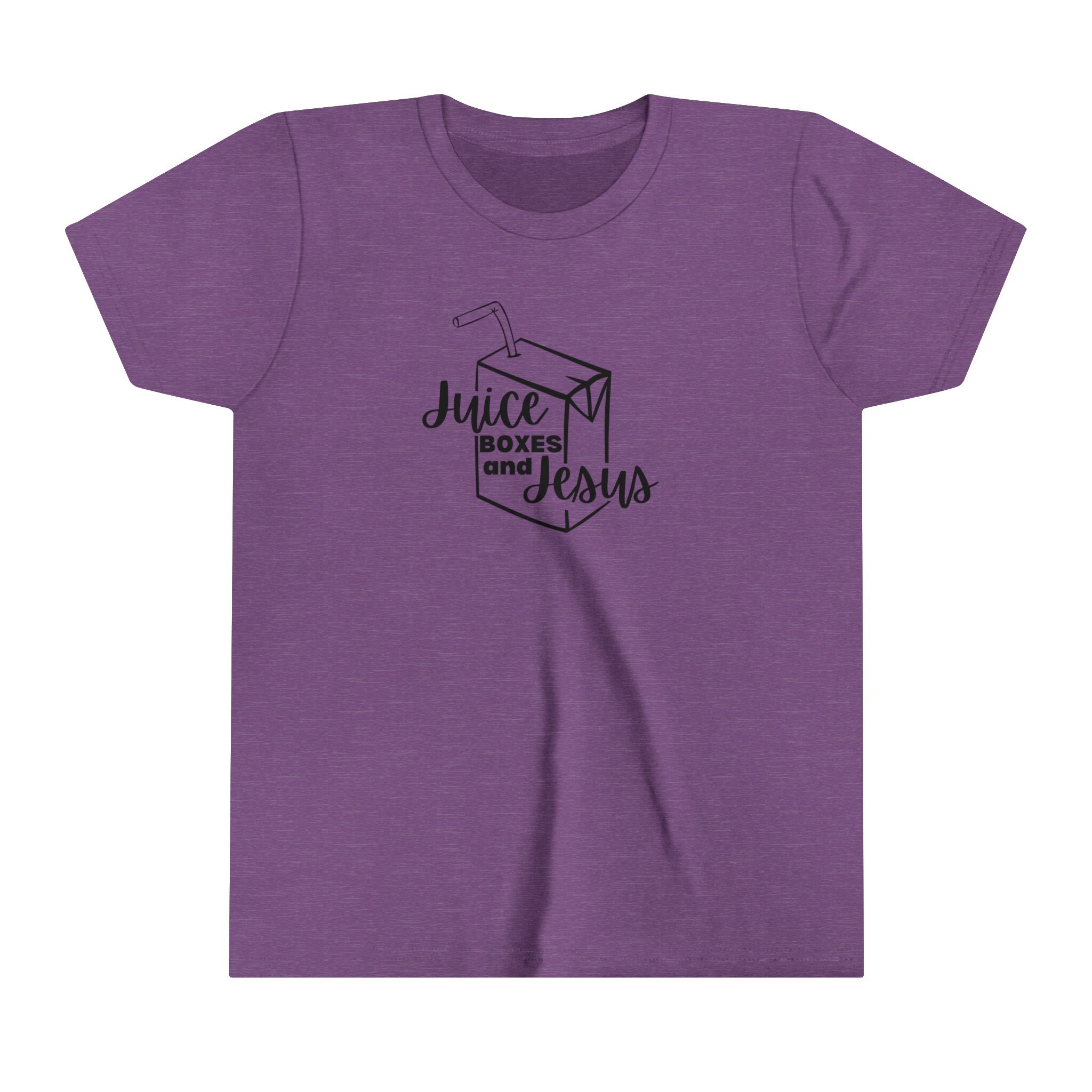 Juice Boxes And Jesus Kids T-Shirt - Fun Youth Tee For Church & Play