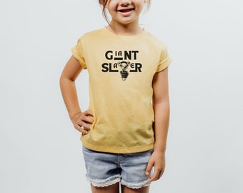 Giant Slayer T-Shirt, David and Goliath, Scripture Shirt, Gift for Kids, Faith Shirt, Inspirational T-Shirt