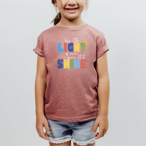 Be The Light Scripture Kids T Shirt Gift Be The Light Scripture Kids T Shirt Gift