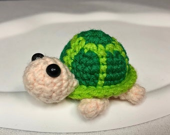 Handmade Turtle Crochet Keychain, Crochet Turtles,Amigurumi Turtle, Cute Gift,Turtle Crochet Funny Gift