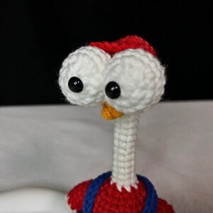 Handmade Duck,crochet valentine ideas,amigurumi,crochet duck,duck keychain,duck gifts, Crochet Stuffed Animal,duck gifts for her image 6