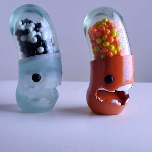 DIY Mini Prescription pill – Customizable DIY Kit Collectible Resin Display